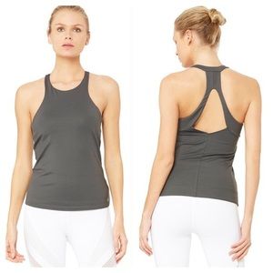 ALO yoga Gala Tank - Anthracite